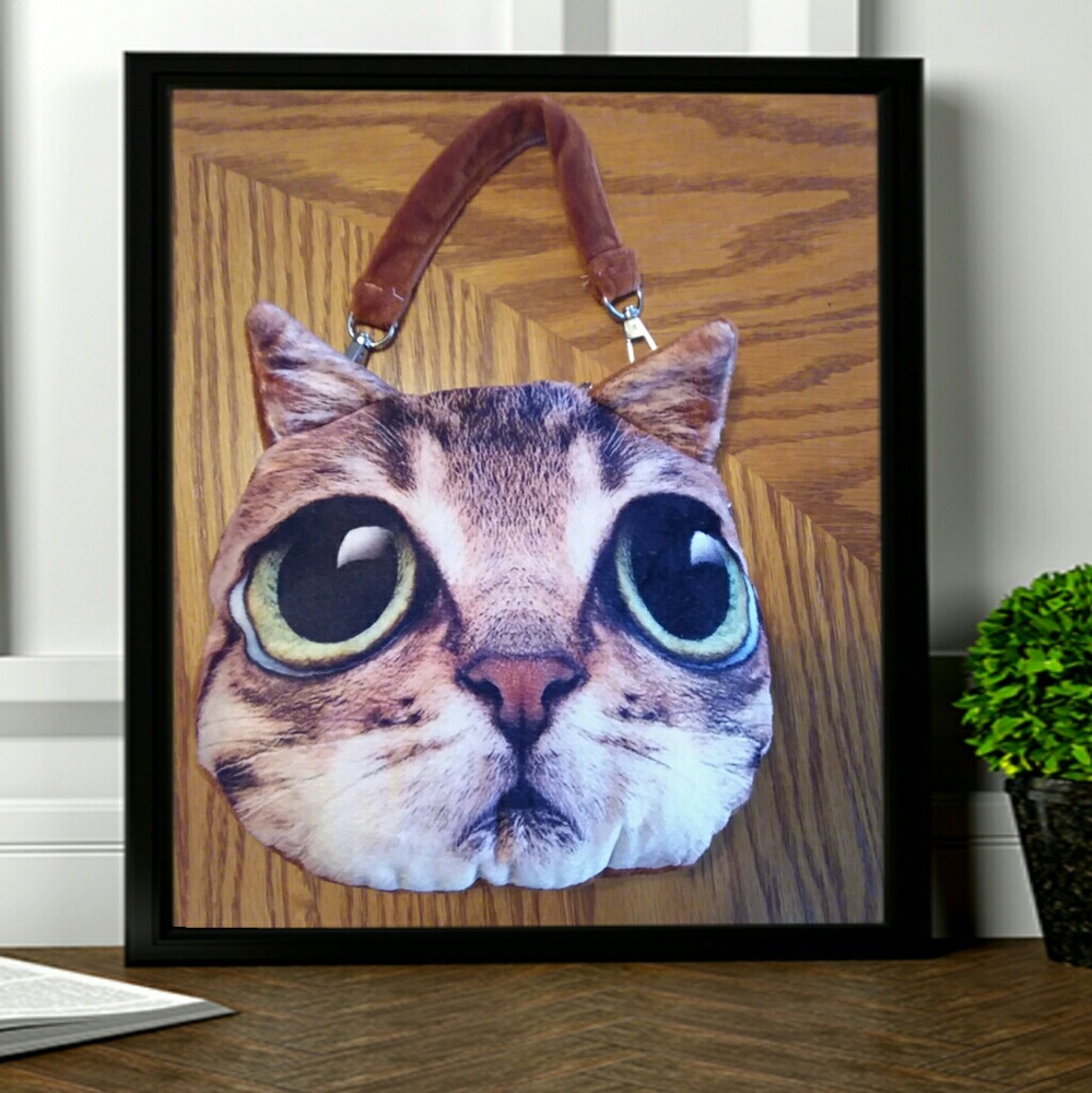 Cat purse/messenger bag