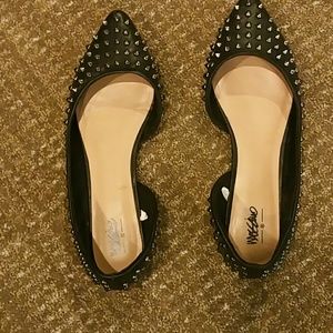 Mossimo studded flats only worn a few times