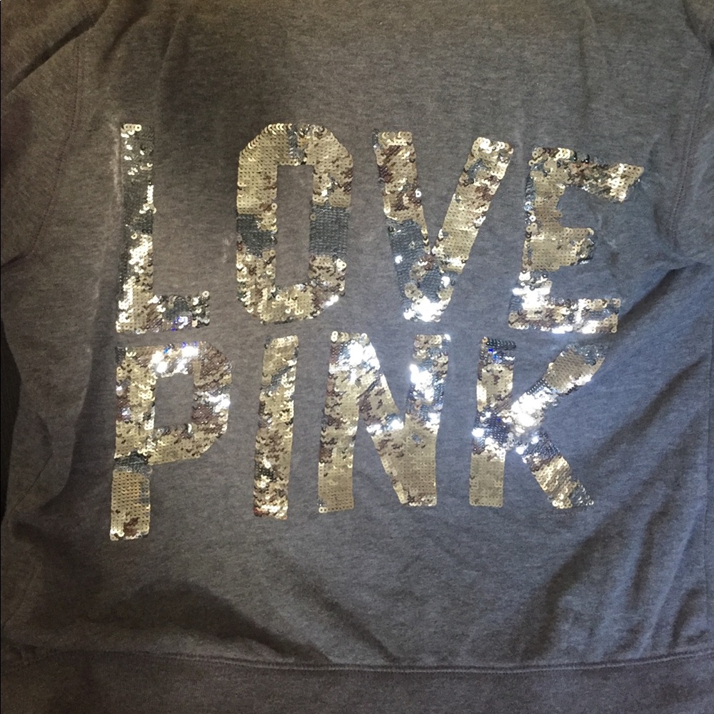 Victorias Secret Pink zip up hoodie