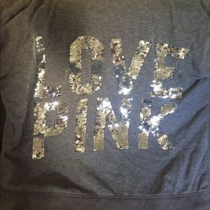 Victorias Secret Pink zip up hoodie