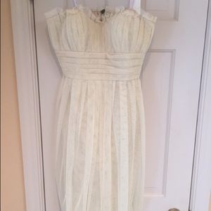 Knee length formal dress