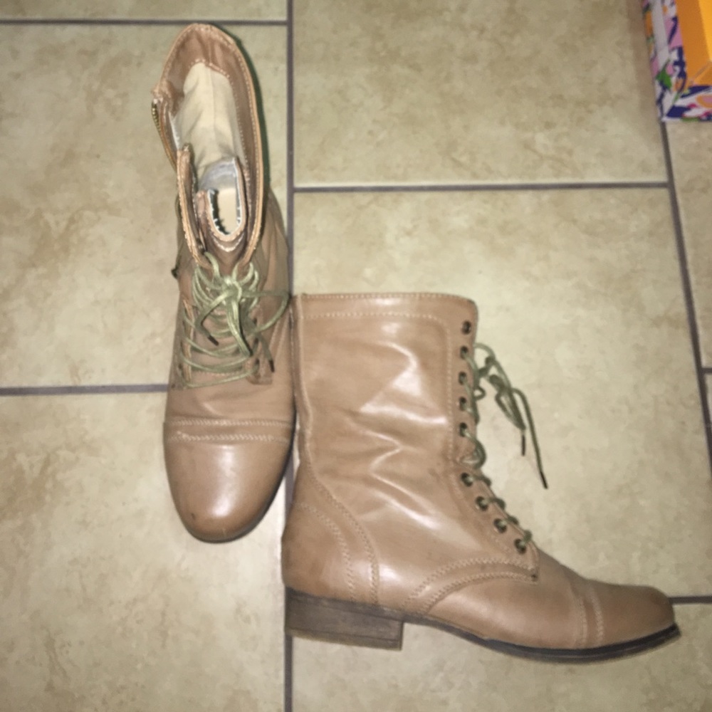 Madden Girl combat boots