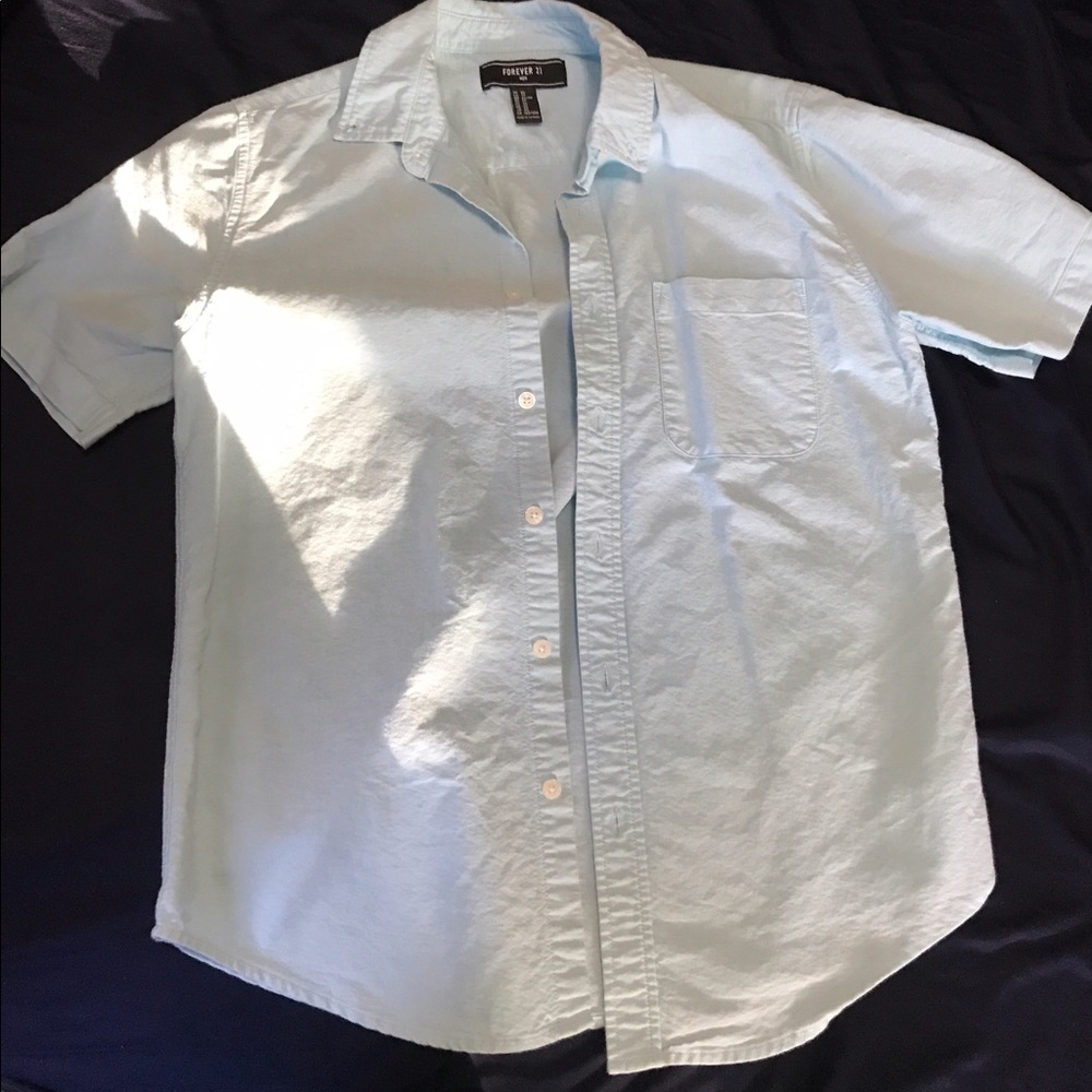 Forever 21 men's short sleeve button down