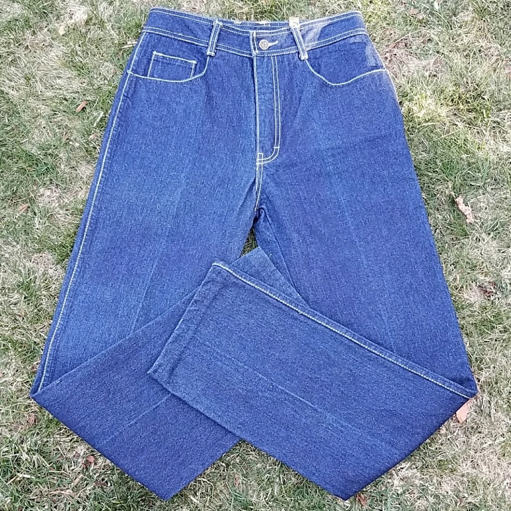 Jordache vintage high waisted jeans_5