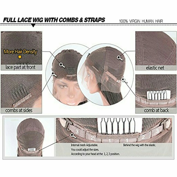Virgin Bodywave Lace Frront Wig 20-22 inches!!