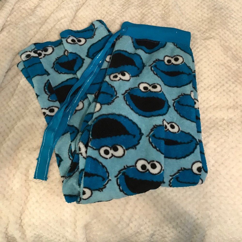 Cookie Monster pajama pants