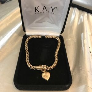 14k Tiffany's Heart Bracelet