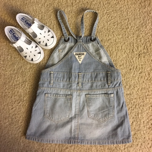 Overall Dress (pinstripes) - Picture 3 of 3