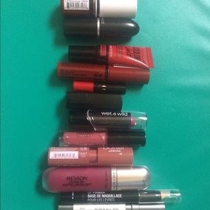Lipstick Lot (MAC Givenchy YSL Ciate London Nyx)