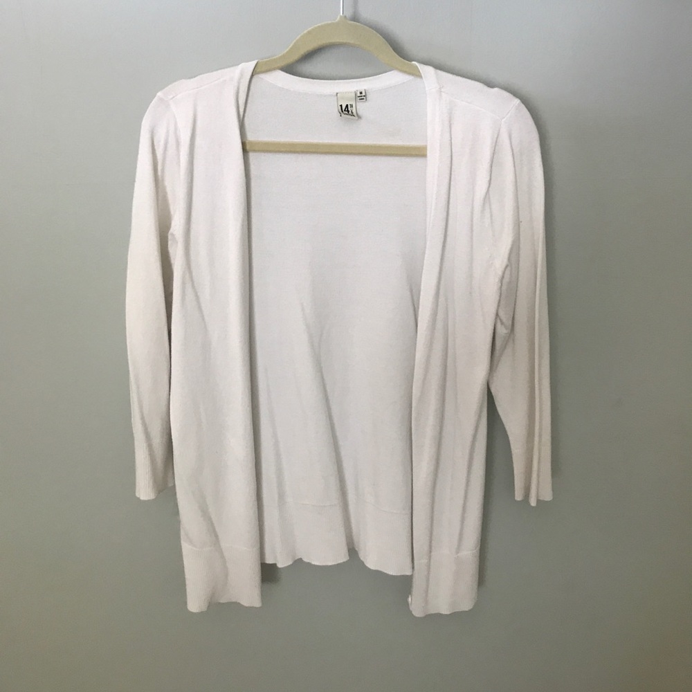 🦄14th & Union White Cardigan