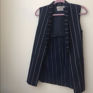 Asos Pinstripe Vest