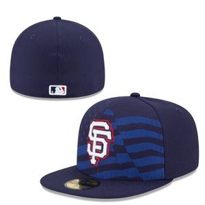 NewEra 59Fifty 4th of July SF Giants Hat 7 5/8