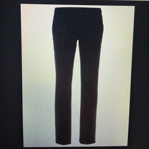 Hudson jeans. Carly midrise straight . Color black