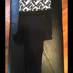 Black and White leggings
