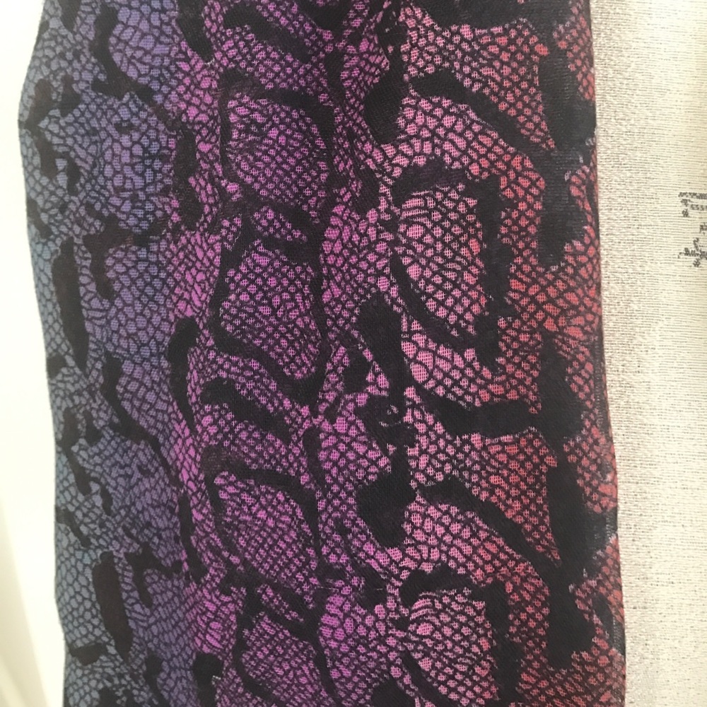 Python Print Soft Multi-Color Scarf Or Wrap - image 4