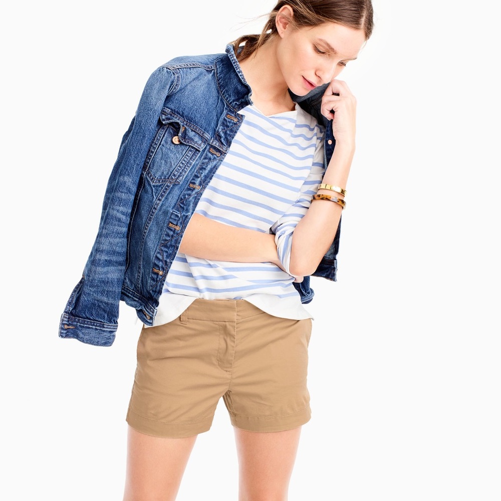 J. Crew khaki chino shorts!!!