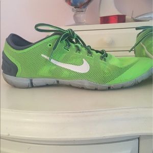 Bright Green Nike Sneakers
