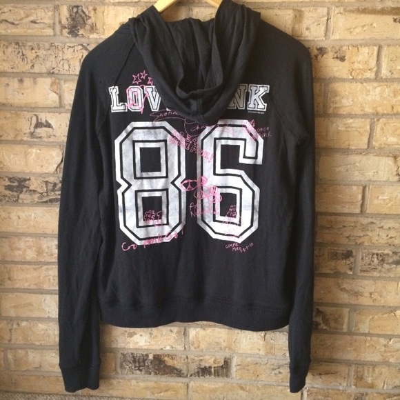 Victoria's Secret Jackets & Blazers - VICTORIAS SECRET PINK lightweight zip up hoodie