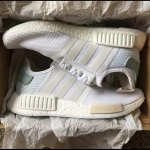 Adidas NMD women's size ten white sneakers