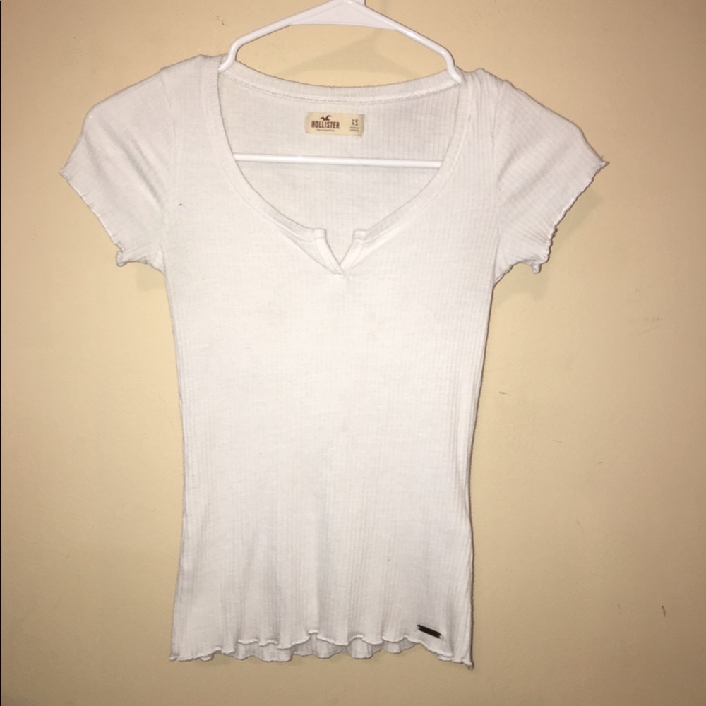 White Hollister shirt
