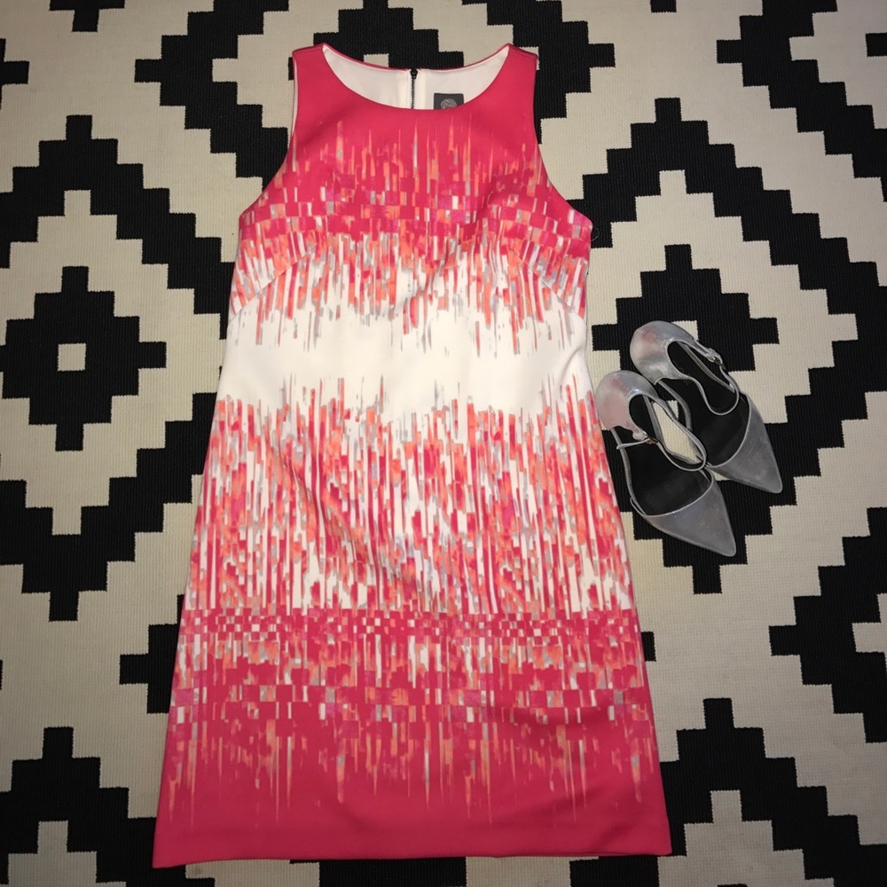 Adorable Vince Camuto Pink & Coral Dress!