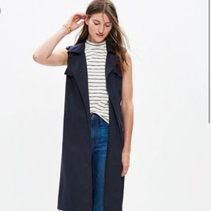 Madewell Sleeveless Trench