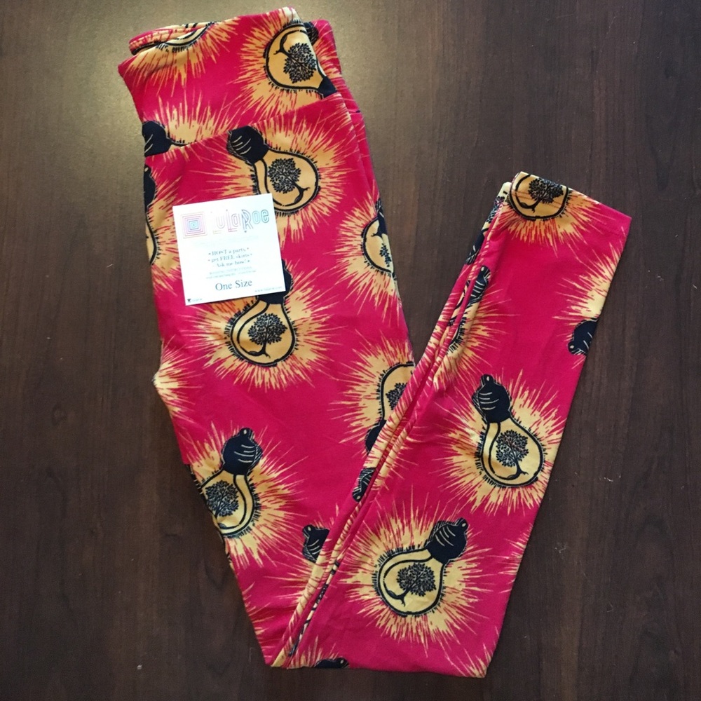 New lularoe tree of life light bulb leggings