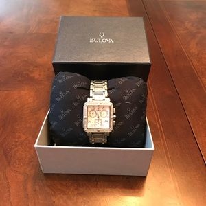 Bulova diamond watch authentic