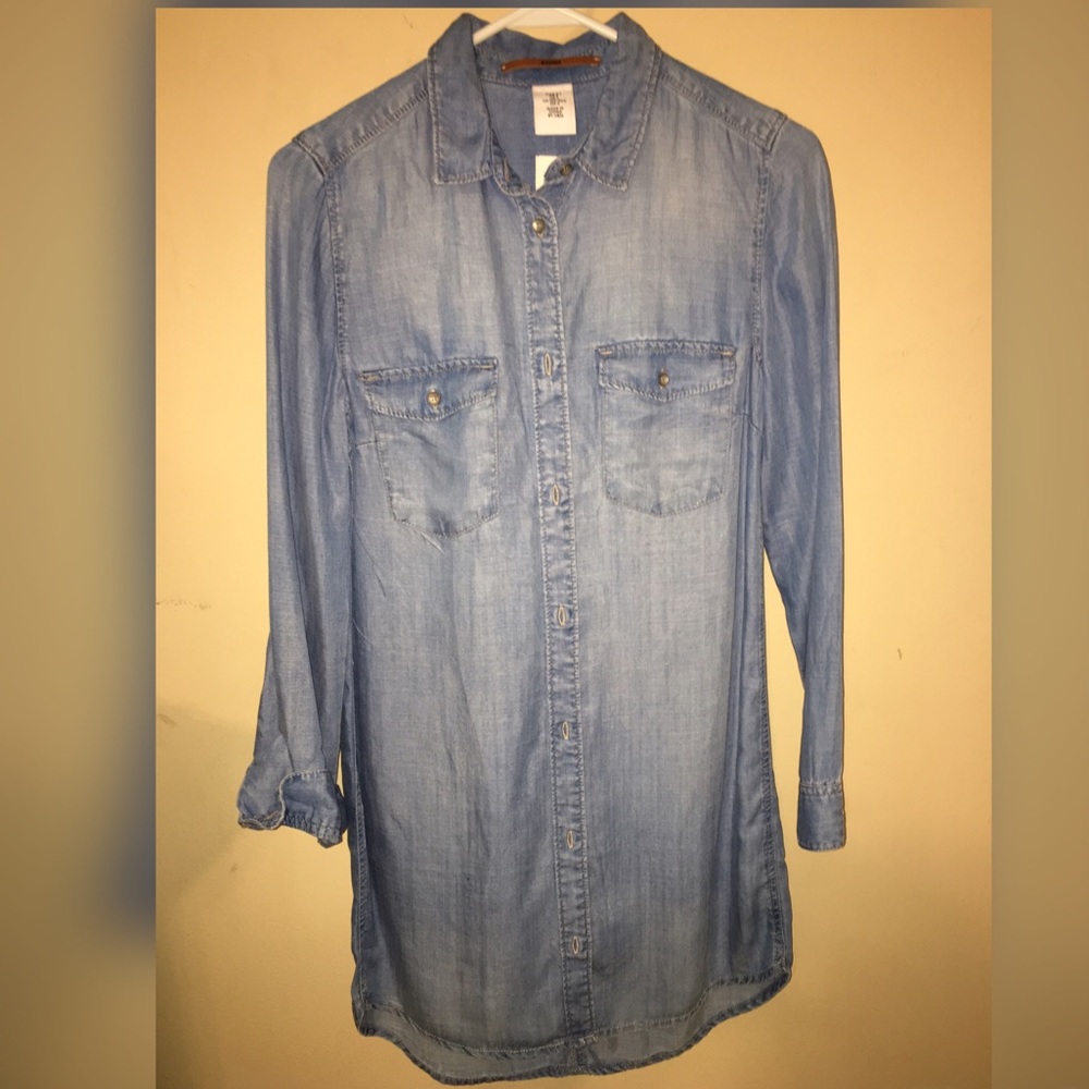 Denim dress