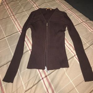 Zipper up sweater