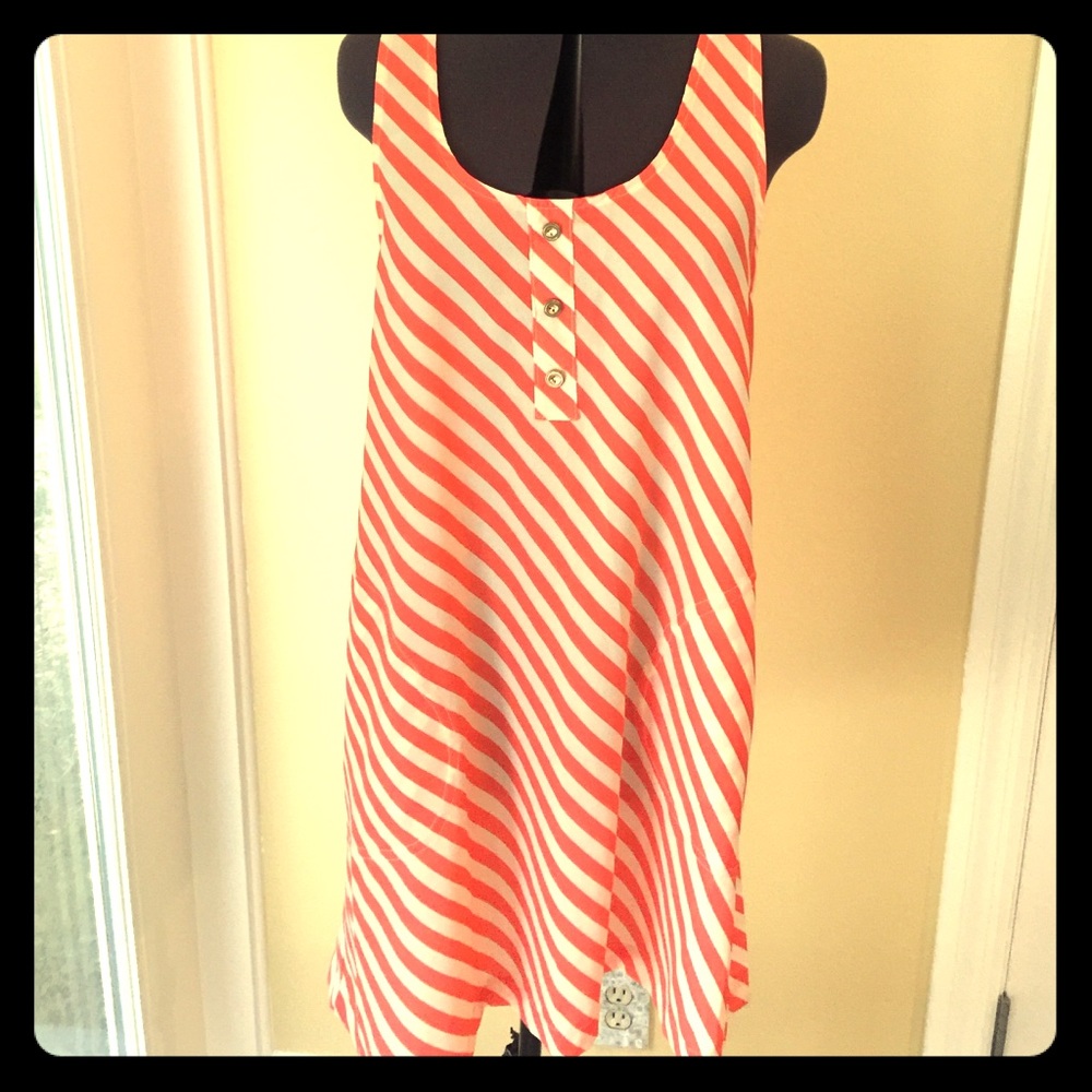 NWT Sun Dress Stripes M Lila