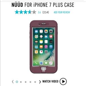 New lifeproof iPhone 7 plus case