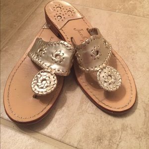 (Price lowered) Rose gold Jack Rogers