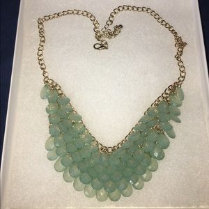 Turquoise Bib Statement Necklace