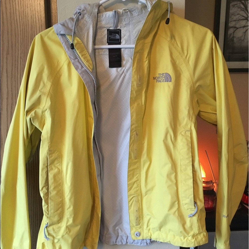 Yellow Hyvent DT Northface Jacket