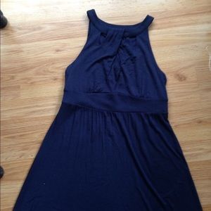 LOFT Navy Dress