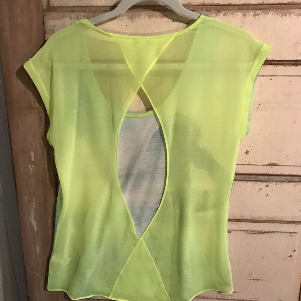 Express Open Back Graphic Tee - image 2