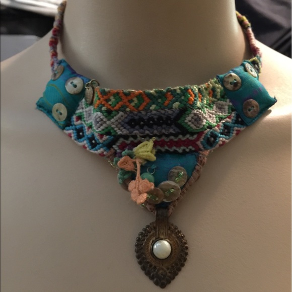 Chan Luu Jewelry - Vintage Chan Luu Braided Artesian Pendant Chocker