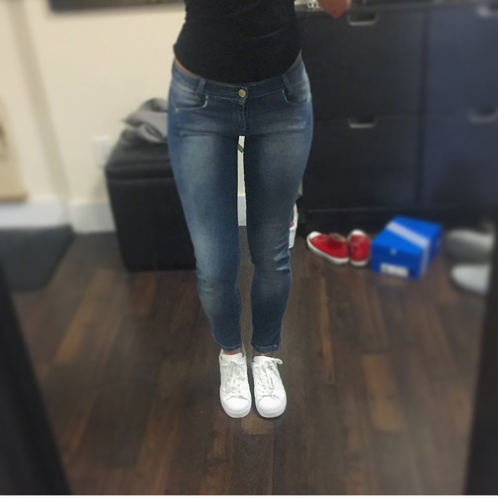 Massimo Rebecchi Skinny Cropped Jeans S