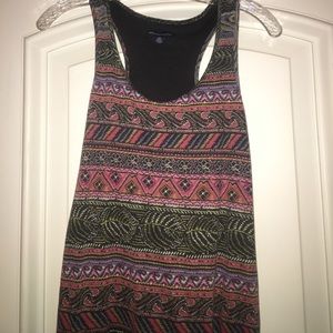 American Eagle Tribal Maxi dress