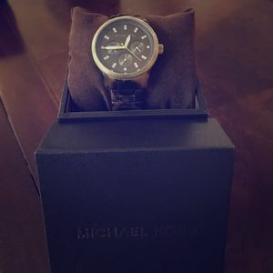 Michael Kors tortoise shell ladies watch