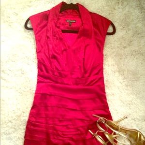 Red sassy dress