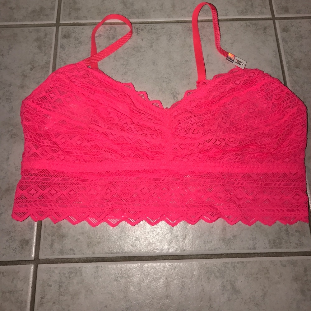 Victoria's Secret PINK hot pink bralette 💕