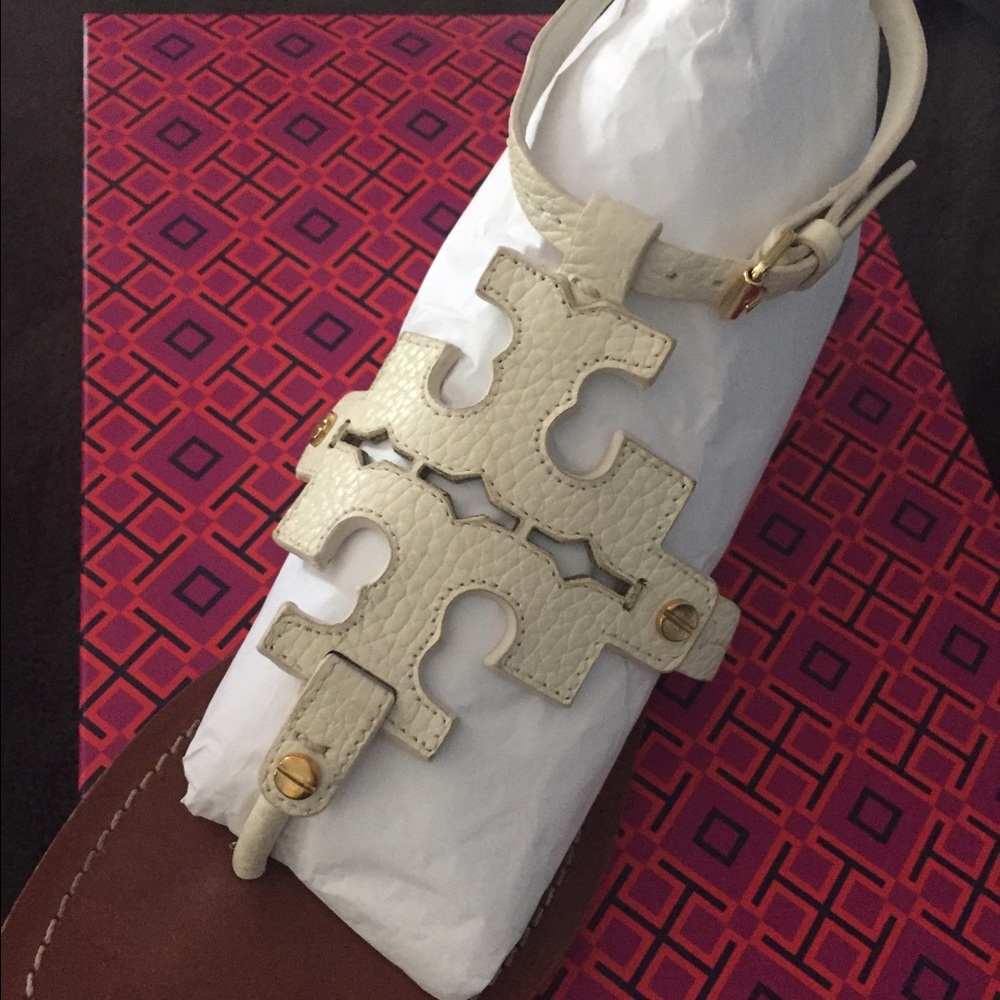 Tory Burch Ivory Phoebe sandals 7.5