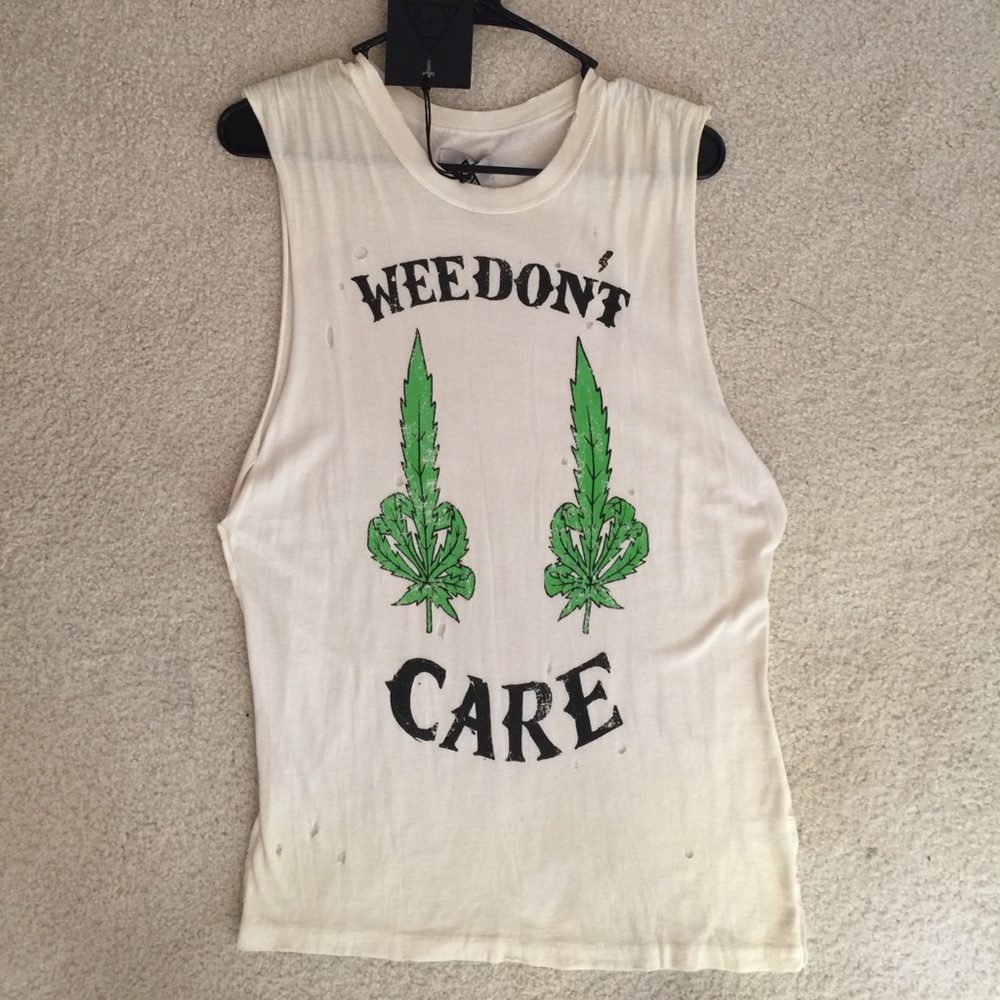Rare UNIF unisex weed tank