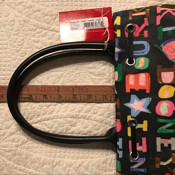 Doonie & Bourke Mini Tassel Tote NWT - Picture 6 of 8