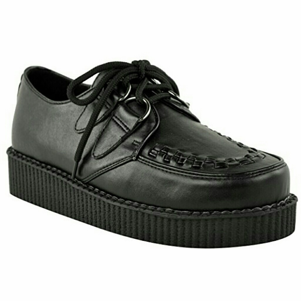 Faux Leather Creepers
