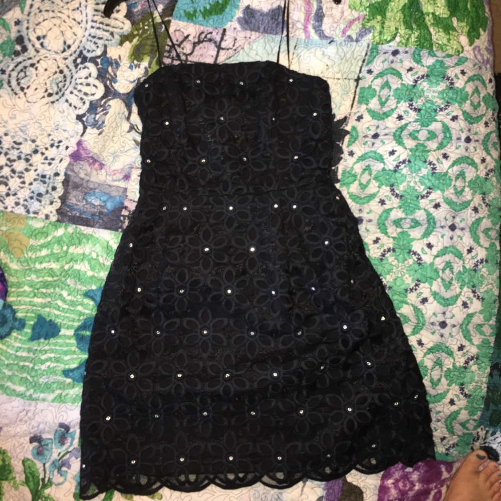 Lilly Pulitzer floral cutout dress, size 2
