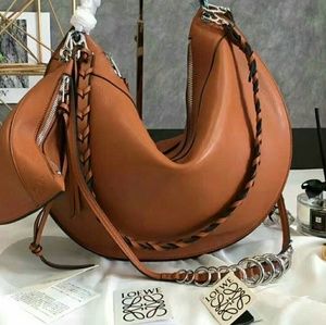 Loewe Fortune Large Hobo Bag Brown?