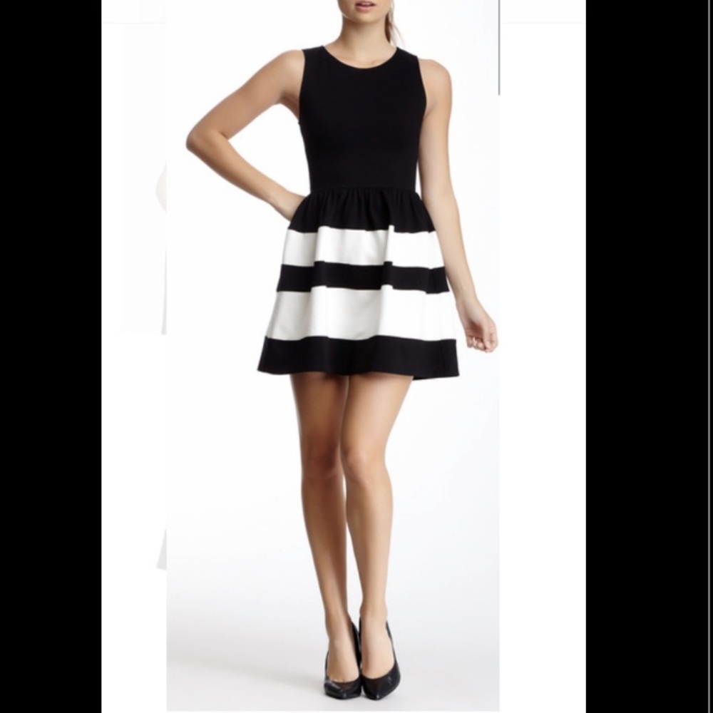 Love Ady- Striped Lower Teacup Dress